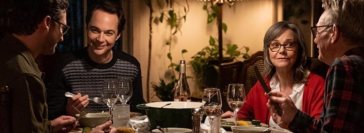 Exclusive Interview: Jim Parsons, Ben Aldridge, Sally Field, and Bill Irwin of Spoiler Alert image